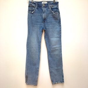 Abercrombie & Fitch The 90’s Straight Ultra High Rise Jeans 27/4 Blue Casual